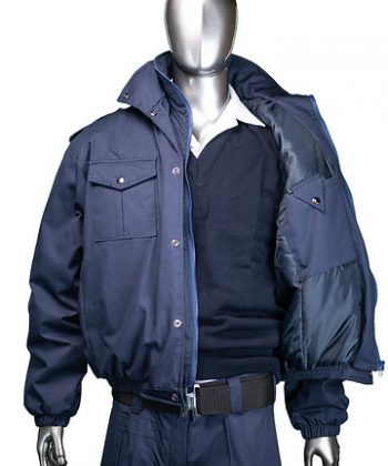 double collar security jacket