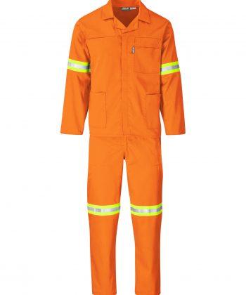 orange conti suits reflective arms and legs
