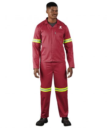 Reflective Arms & Legs Yellow Tape contisuit