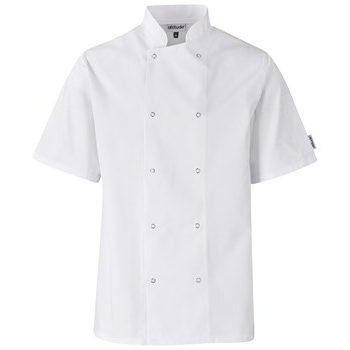 Unisex Short Sleeve Zest Chef Jacket