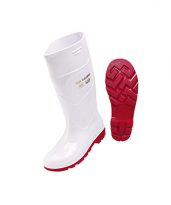white gumboots
